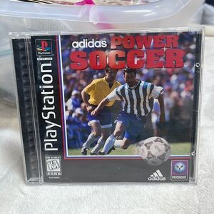 Adidas Power Soccer‎ (PS1, 1996) Complete CIB Manual TESTED PlayStation